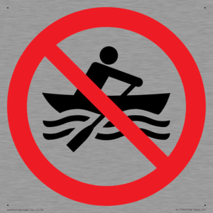 Prohibition: No manually powered craft